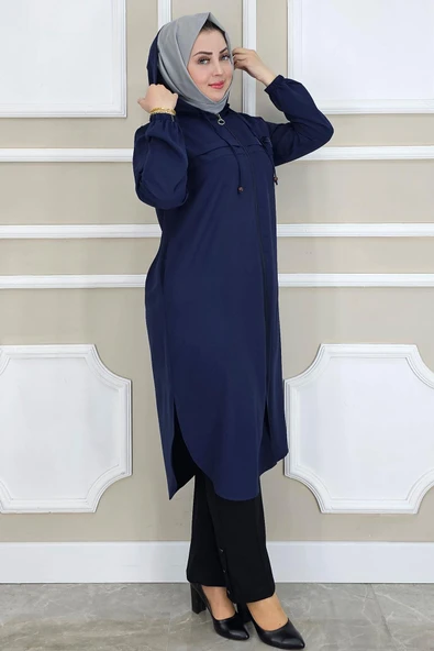 KADIN DİKME AKSESUAR DETAYLI TESETTÜR KAP - 4