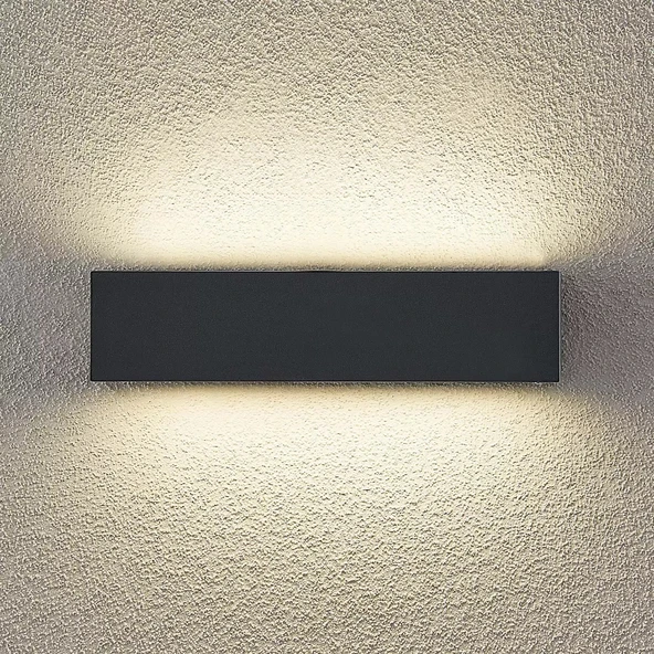 Ip Aplik duvar apliği dekortif açık alan dış mekan lamba aydınlatma ışık Su geçirmez Bahçe Led Modern A-IPD-5064 28W - 8