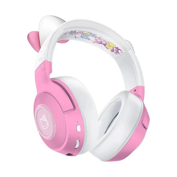 Razer Kraken BT Hello Kitty RZ04-03520300-R3M1 Kulak Üstü Oyuncu Kulaklığı - Resim 2