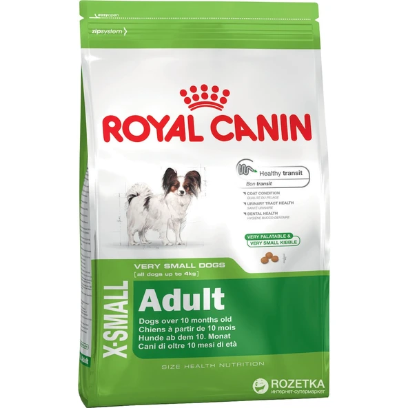 Royal Canin Adult X-Small Küçük Irk Yetişkin Köpek Maması 1.5 KG ürün görseli
