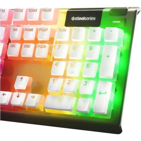 SteelSeries Prism Caps Beyaz Tuş Takımı Uk - 2