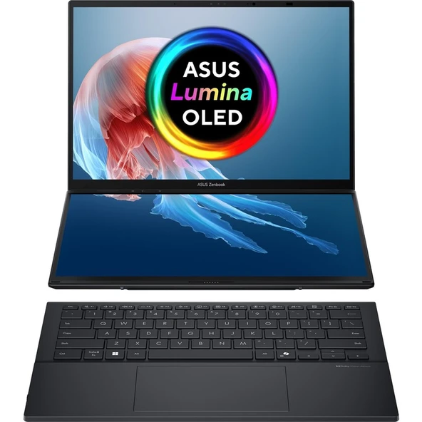 Asus Zenbook Duo UX8406CA-PZ220W Intel Core Ultra 7 255H 13 Npu 32GB 1tb SSD 120 Hz 14" OLED W11H