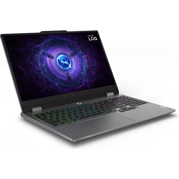 Lenovo LOQ 15IRX9 Intel Core i7 13650HX 32GB 1TB SSD RTX 4060 8GB (115W) 15.6" FHD 144Hz IPS Panel Freedos Taşınabilir Bilgisayar 83DV00WTTR - 3
