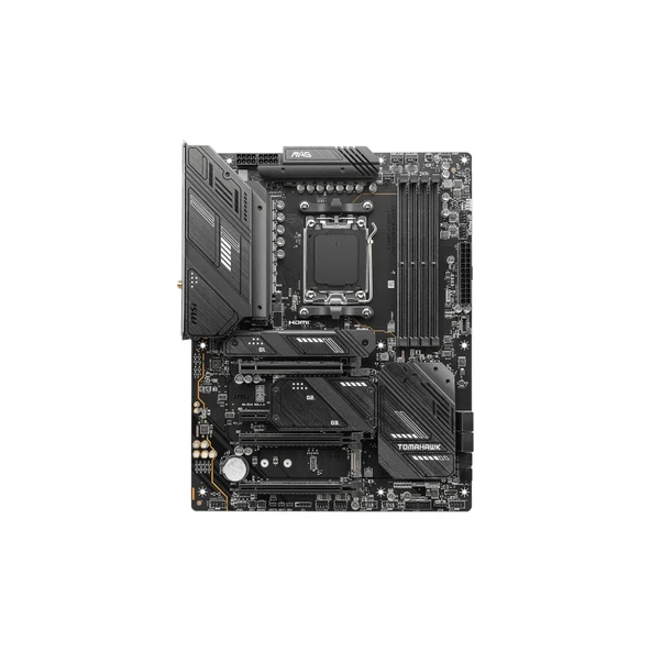 Msı MB Mag X670E Tomahawk Wıfı Am5 Ddr5 6600MHZ(OC) 4x M.2 USB 3.2 HDMI Dp 2.5g Lan Amd Wıfı 6e Rgb Atx