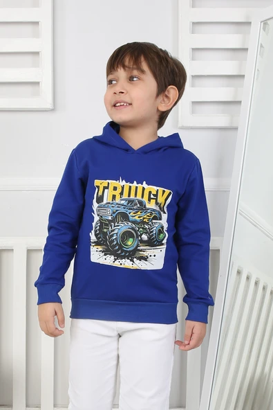 Erkek Çocuk Sweatshirt Truck - 4