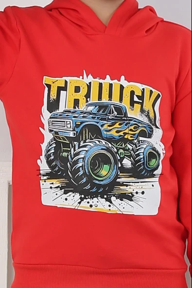 Erkek Çocuk Sweatshirt Truck - 6