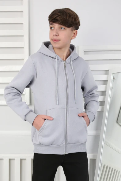 Erkek Çocuk Sweatshirt İçi Polarlı - 7