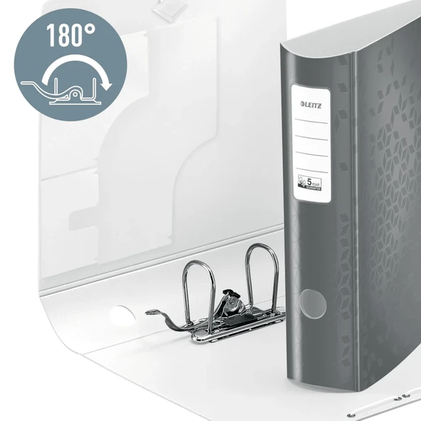 Leitz 1106 | Wow Active Plastik Klasör Geniş Metalik Mavi - 7