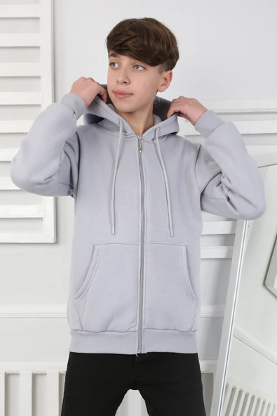 Erkek Çocuk Sweatshirt İçi Polarlı - 2