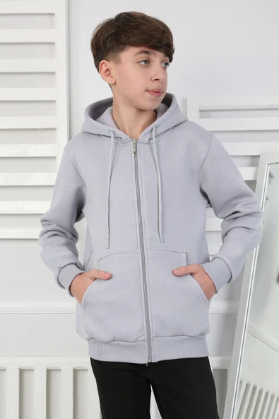 Erkek Çocuk Sweatshirt İçi Polarlı