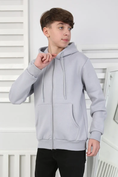 Erkek Çocuk Sweatshirt İçi Polarlı - 3