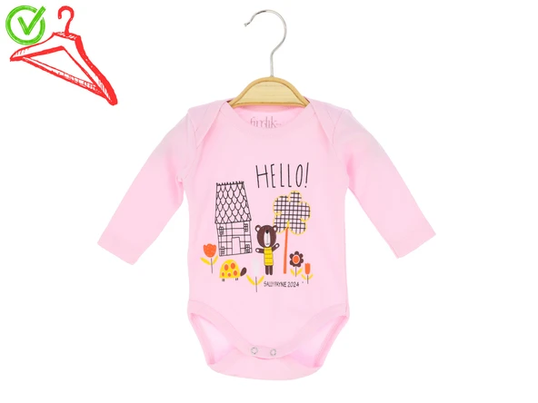 Bebek Body Hello Baskılı - 3
