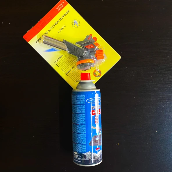 Çakmaklı Kartuş Pürmüz Seti Gas Torch - 2