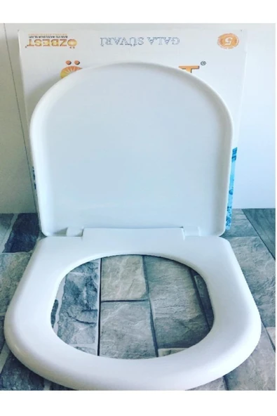 ÖZBEST Gala Modeli Klozet Kapağı Abs Plastik - 2