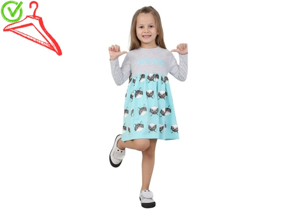 Kız Çocuk Elbise Cute Girl