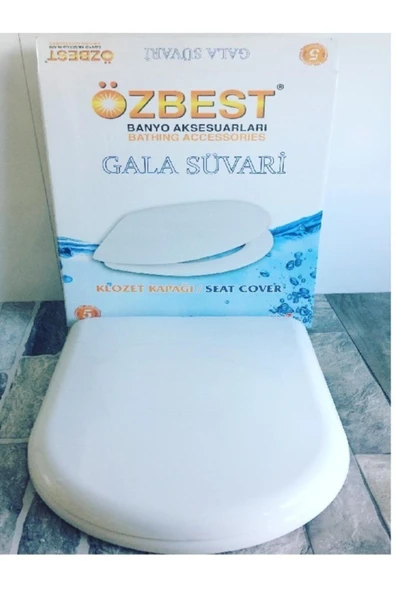 ÖZBEST Gala Modeli Klozet Kapağı Abs Plastik - 3