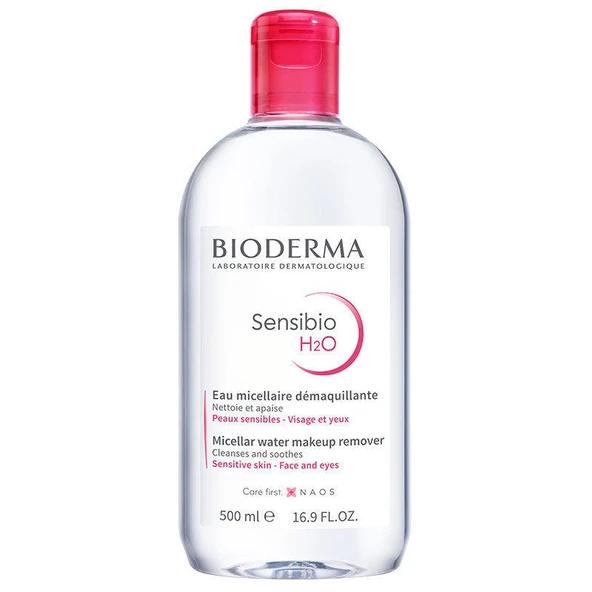 Bioderma Sensibio H2O Yüz ve Makyaj Temizleme Suyu 500 ml - Diş Beyazlatıcı Köpük Hediye
