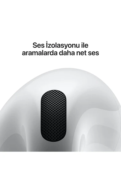 Apple AirPods 4 ANC MXP93TU/A Bluetooth Kulak İçi Kulaklık (Apple Türkiye Garantili) - Resim 6