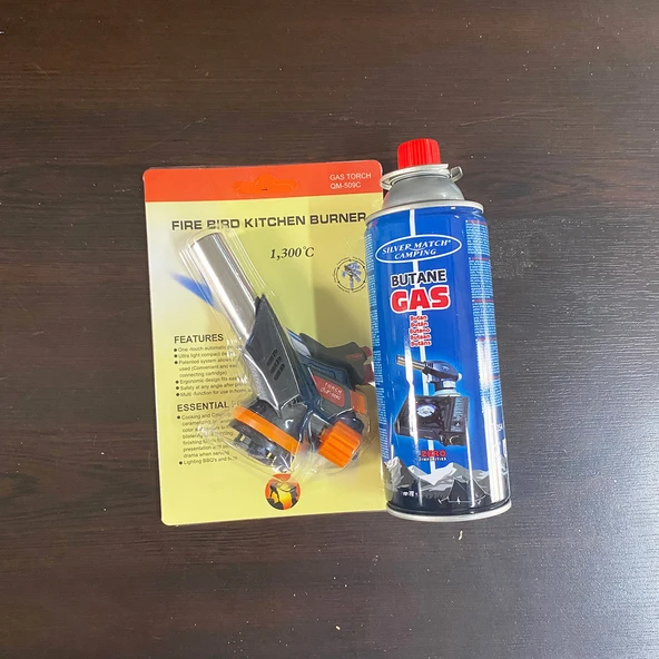 Çakmaklı Kartuş Pürmüz Seti Gas Torch