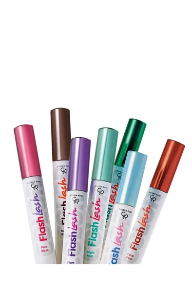 Golden Rose Flash Lash Colered Mascara No:05 Pink Blaze - Renkli Maskara - 3