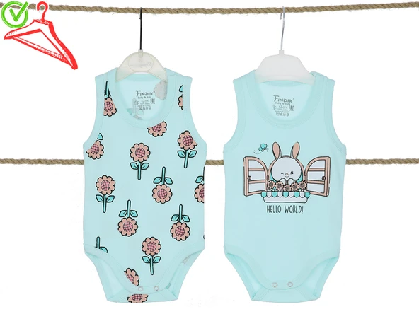 Bebek Body Çiçekli - 3