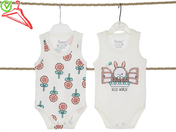 Bebek Body Çiçekli - 2