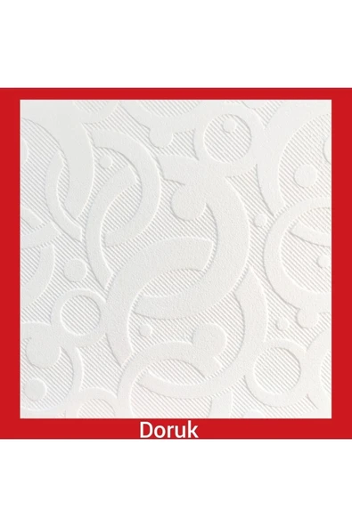 Pufline  Doruk - 10 Adet 2.5 M2 Strafor Tavan-duvar Paneli