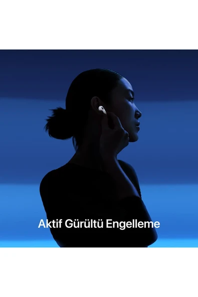 Apple AirPods 4 ANC MXP93TU/A Bluetooth Kulak İçi Kulaklık (Apple Türkiye Garantili) - Resim 3