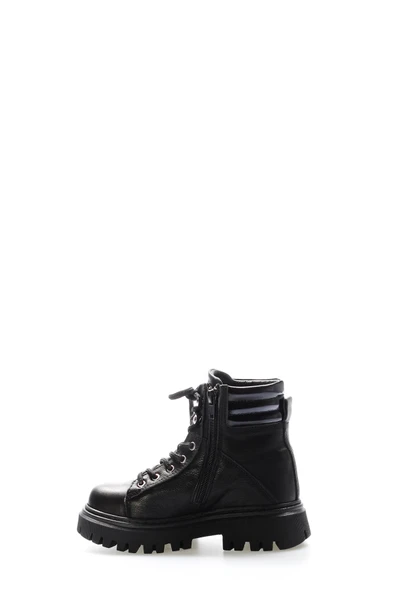 Hakiki Deri Kürklü  Unisex Çocuk Klasik Bot 612KFA1589-2 - 2