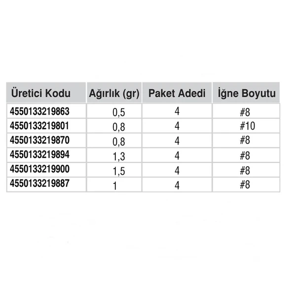 Daiwa Gekkabijin Ajing Jig Head SS İğne - 3