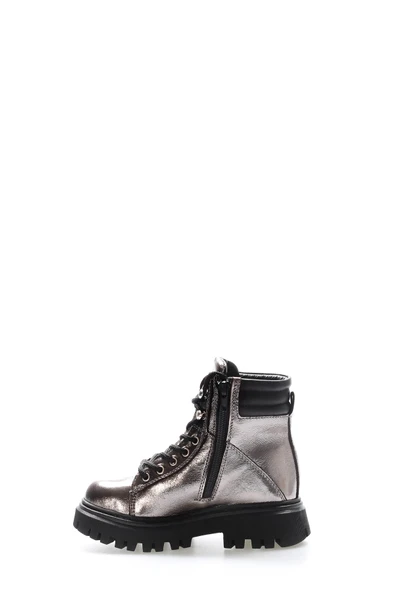 Hakiki Deri Kürklü  Unisex Çocuk Klasik Bot 612KFA1589-2 - 7