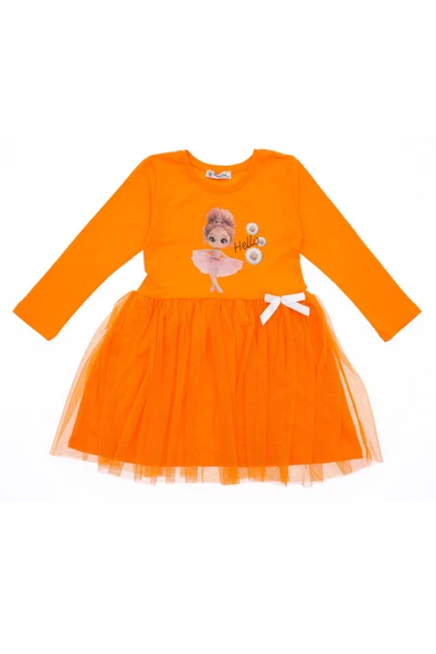 Kız Çocuk Tüllü Elbise
