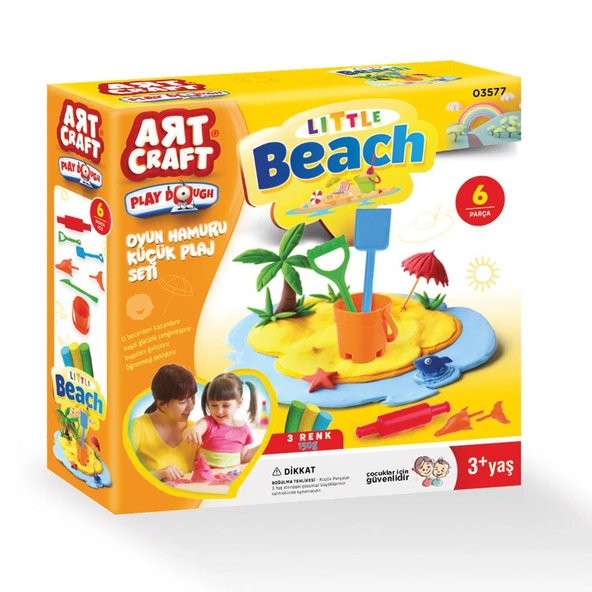 Art Craft Plaj Oyun Hamuru Seti - 4