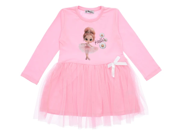 Kız Çocuk Tüllü Elbise - 3