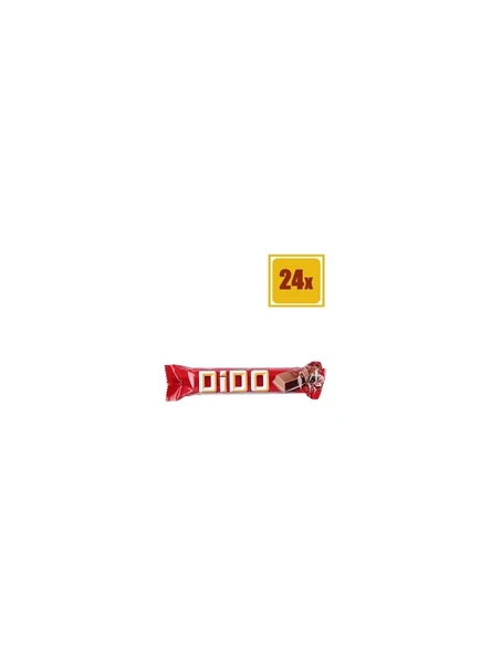 Ülker Dido Sütlü Çikolatalı Gofret 35 gr 24'Lü Set - 2