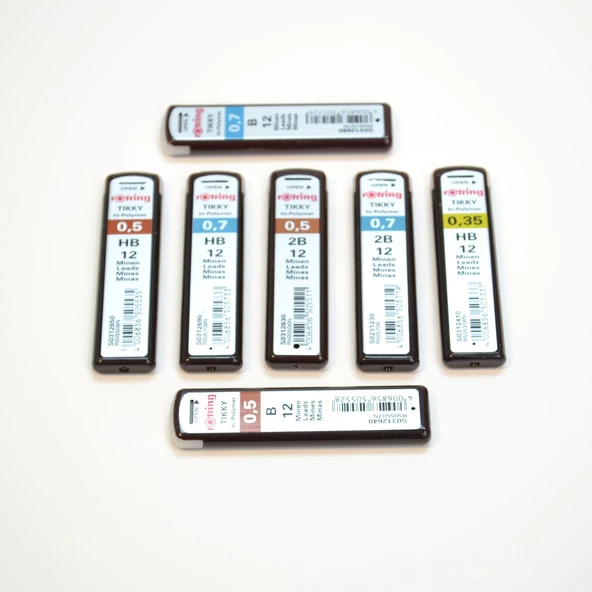 Rotring Min Hi-Polymer 2B 0.5 MM S0312630