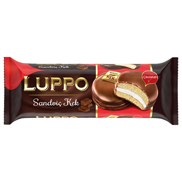 Şölen Luppo Sandiviç Kek Çikolatalı 184 gr 4 Adet