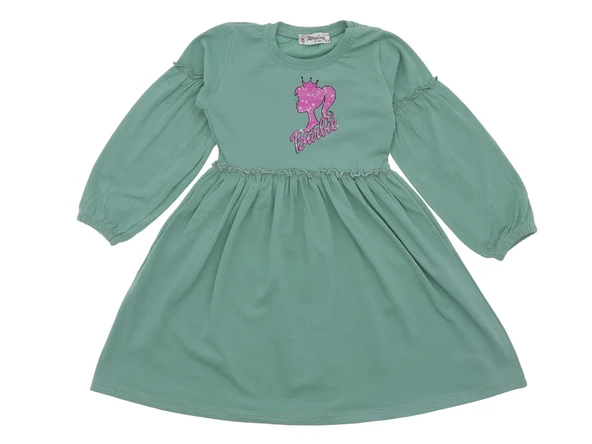 Kız Çocuk Elbise Baskılı - 4