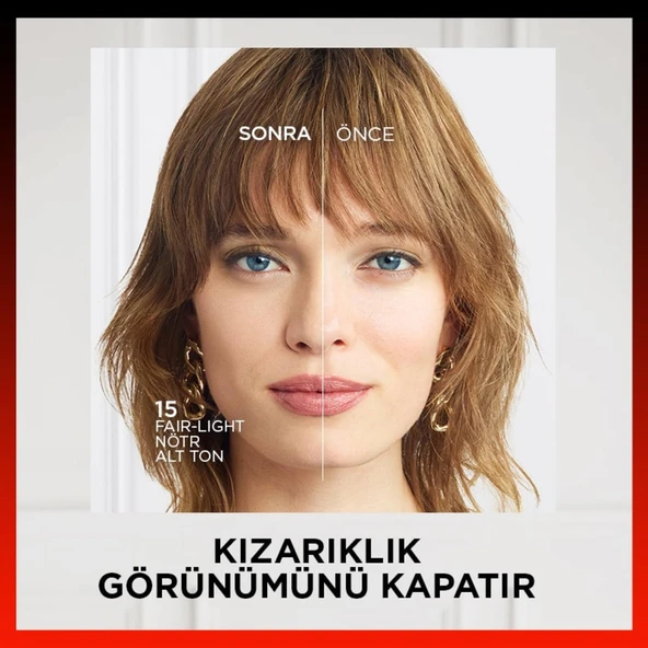 L'Oréal Paris Skin Ink Gün Boyu Kapatıcı Fondöten - Nötr Alt Ton 15 - 7