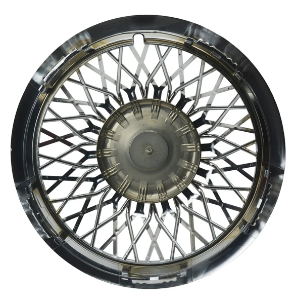 Jant Kapağı Kırılmaz Telli 15" ABS Krom Paslanmaz 4'lü (TAKIM OLARAK) - Resim 5