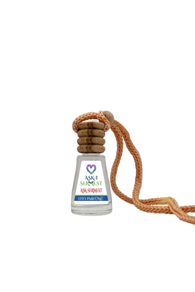 Aşk-ı Sermest Oto/Araç Kokusu Piramit Şişe 12 mL, 5 Adet