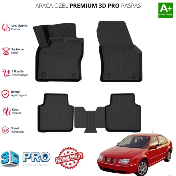 BORA ARACA ÖZEL 3D PASPAS 1999 2000 2001 2002 2003 2004 2005 2006 ürün görseli 1