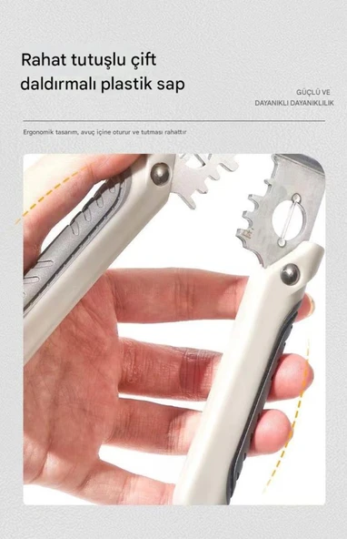 Elektrikçi Pense Çok Fonksiyonlu Paslanmaz Çelik 28 in 1 Otomotiv - Resim 3