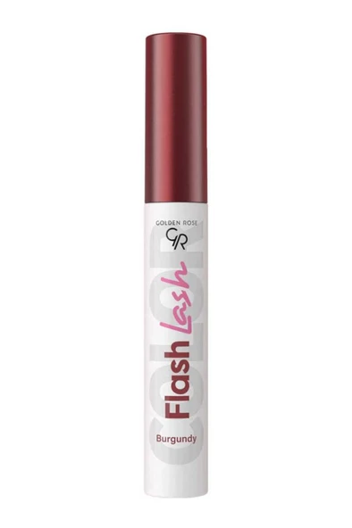 Golden Rose Flash Lash Colored Mascara No:10 Burgundy - Renkli Maskara - 2