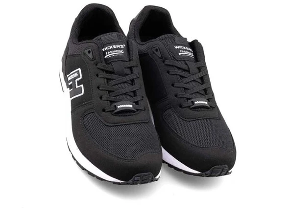 Wickers Spor Ayakkabı 1055 Siyah - Resim 2
