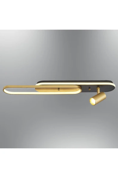 Luna Lighting 4156-1-19 Flush Tekli Spot Armatür Siyah - 4
