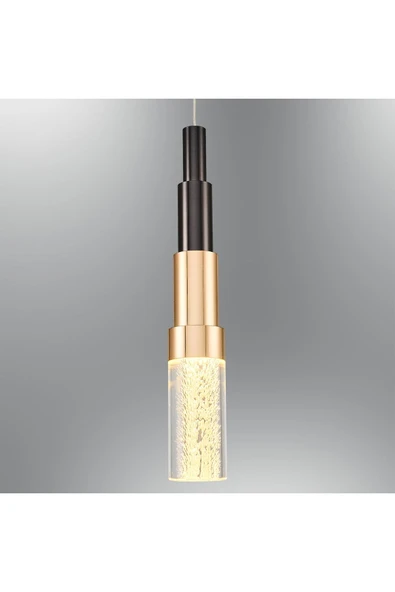 Luna Lighting 2818-2A Flute 2'Li Sarkıt Platin - 2