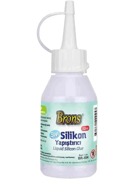 Brons Silikon Sıvı Yapıştırıcı 50 GR BR-404