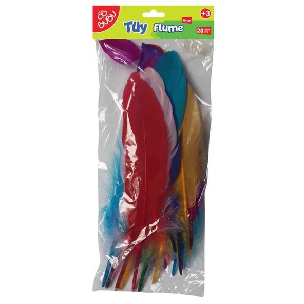 Bu-Bu Tüy Büyük 20 CM 20'li  |  HS0031 - 3