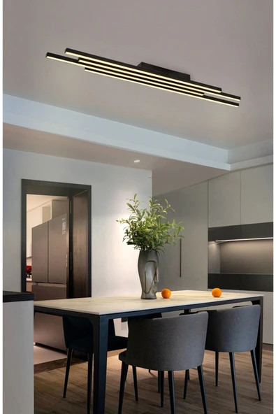 Luna Lighting 3151-3-03 Uzun Sıralı Merit Armatür Sarı